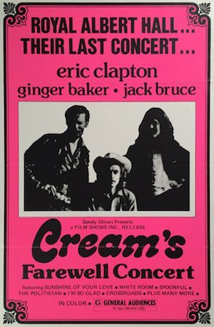 Cream poster