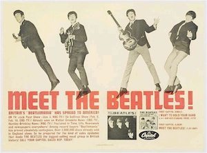 Meet The Beatles ad