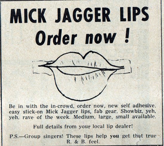 1964 Mick lips