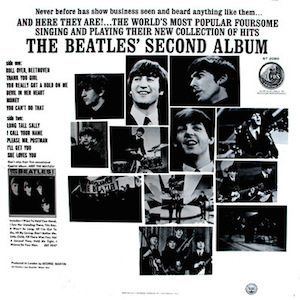 Beatles Second back-cover