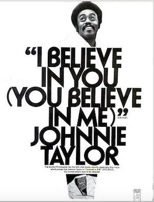 Johnnie Taylor I Believe