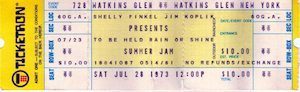 Summer Jam ticket