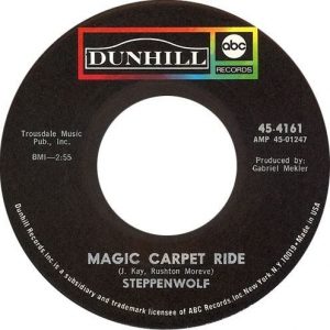 Magic Carpet Ride US Label