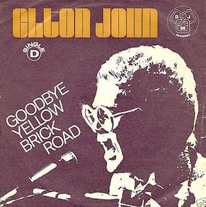 Elton John Goodbye Yellow Brick Road