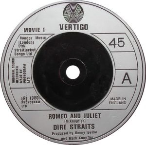 Romeo And Juliet Single A-side