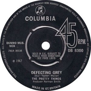 Pretty Things - Defecting Grey - Label