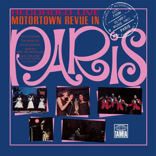 Motortown Revue In Paris Cover