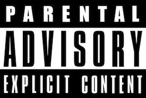 Parental Advisory Sticker - cropped