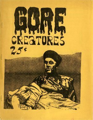 Gore Creatures Fanzine Covers