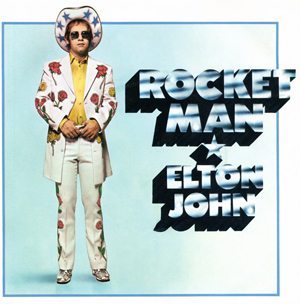 Elton John Rocket Man Single Cover