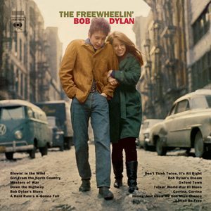 Bob Dylan The Freewheelin' Bob Dylan Album Cover - 300