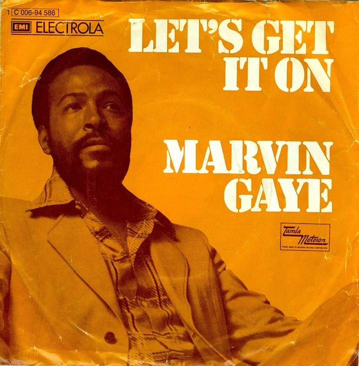 ひときわ官能的なレコードのひとつ、マーヴィン・ゲイの「Let's Get It 