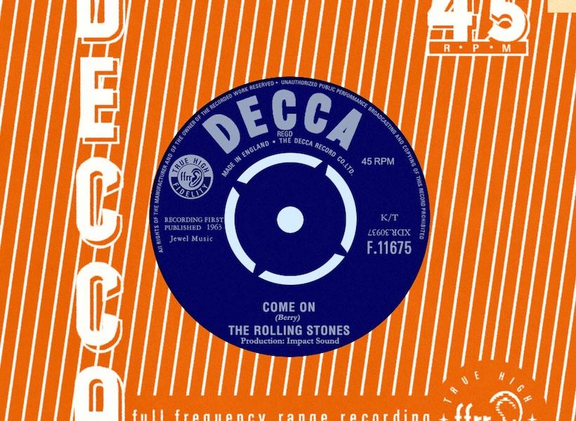 ローリング・ストーンズ「Come On」：バンドへの見本盤は4枚、ライブ