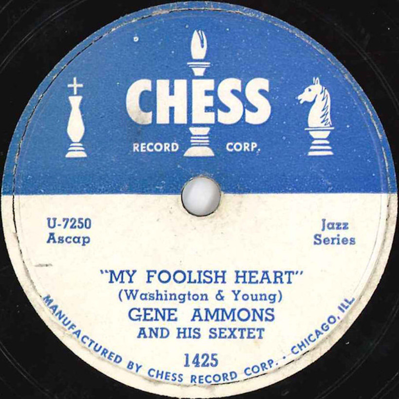 チェス・レコード創設後の処女作ジーン・アモンズ「My Foolish Heart」