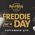 ハードロックカフェが9/5フレディ・マーキュリーの誕生日にあわせて『Freddie For A Week』を開催