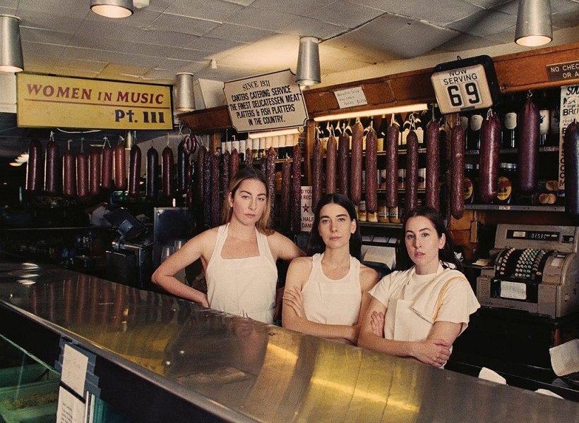 ハイム/HAIM 直筆サイン入り写真 HAIM_WIMP3_ジャケット写真-