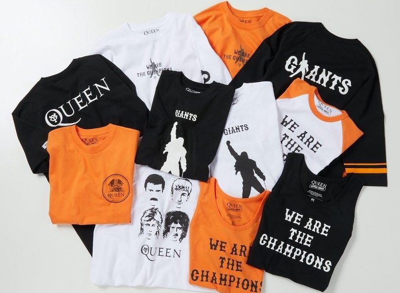 GIANTS x QUEEN『WE ARE THE CHAMPIONS』グッズを発売
