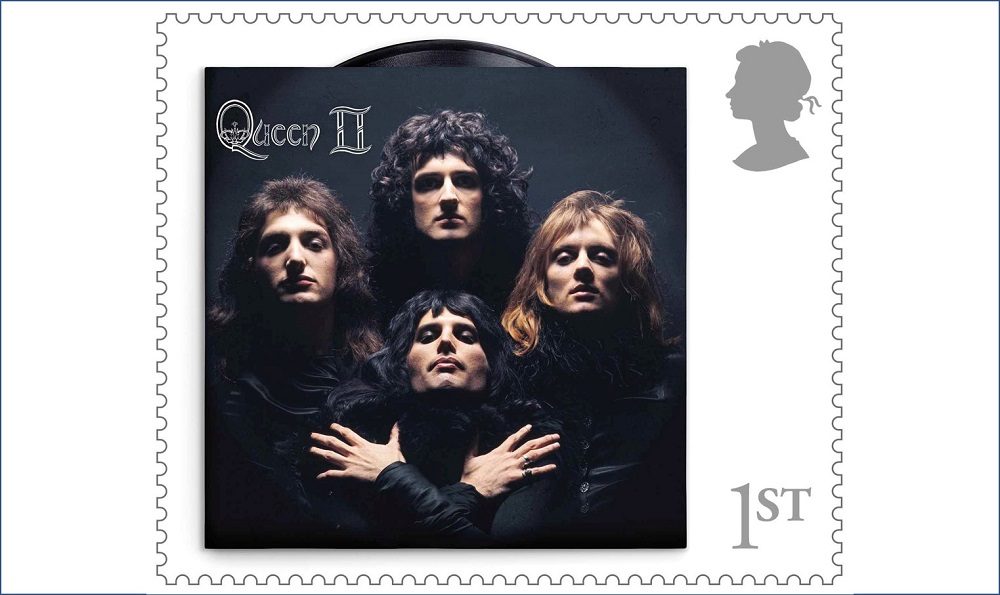 英ロイヤルメールがクイーンの結成50周年を記念した特別切手を発行へ