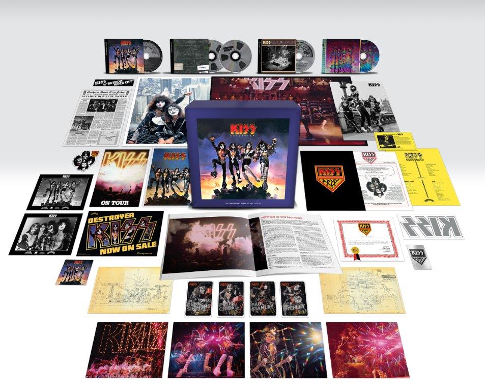 KISS『地獄の軍団』発売45周年を記念したボックス発売決定