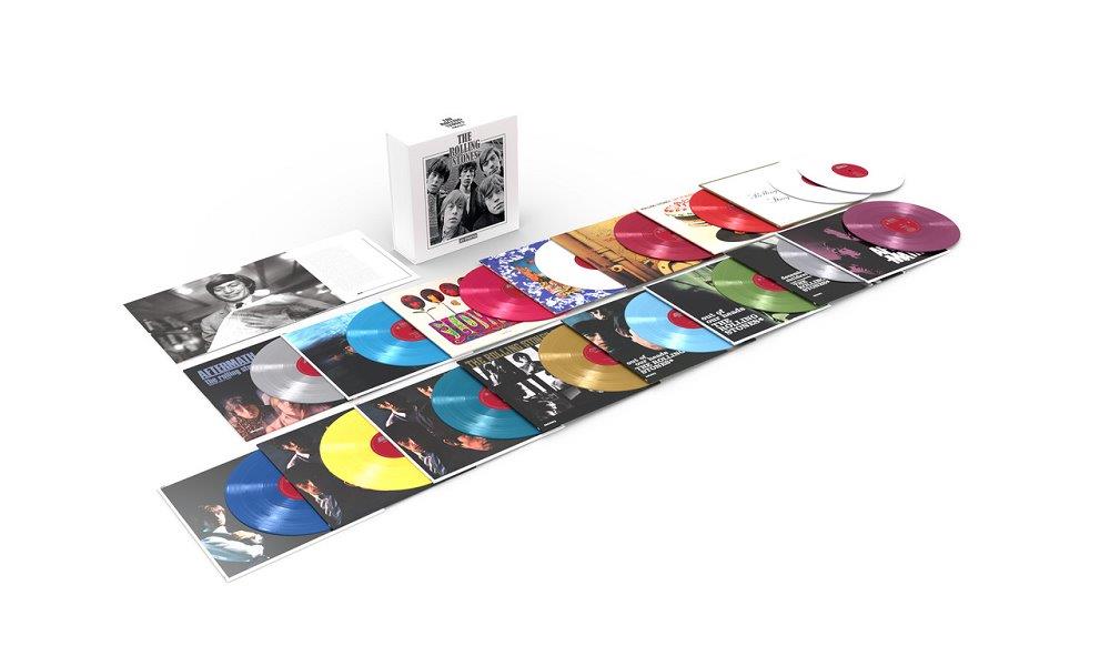 ザ・ローリング・ストーンズ、16枚組LPボックスが初の限定版カラー仕様 