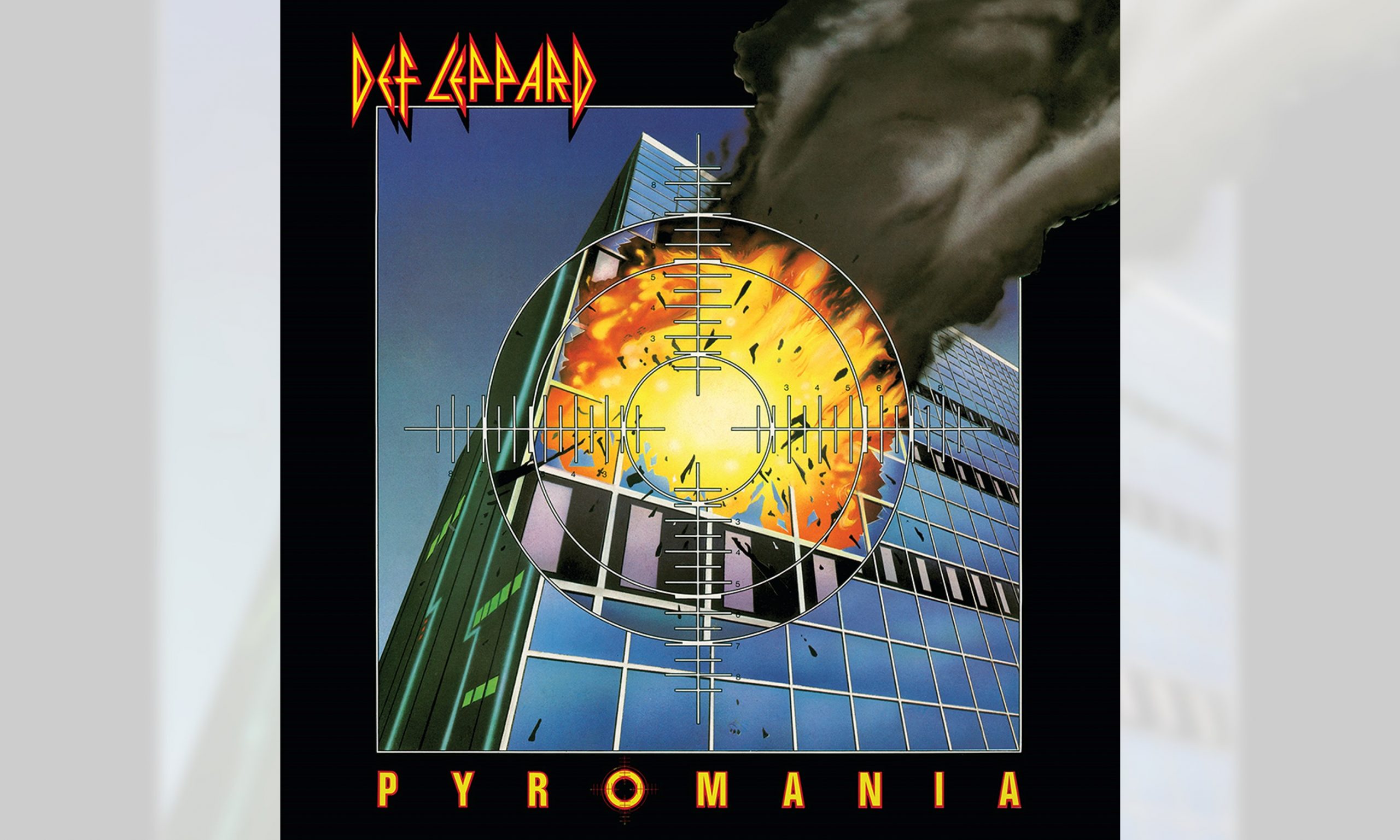 デフ・レパード Def Leppard LEPPARD バンドスコア 炎のターゲット DEF 