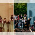 U2、ちょうど50年前にバンドを結成した母校と地元のカフェでサプライズ・ライヴ